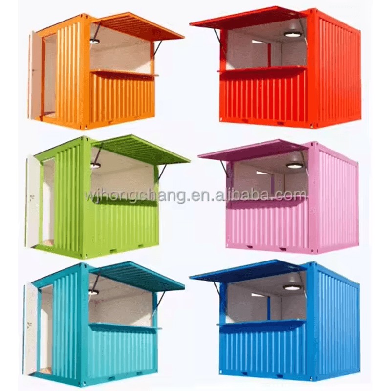 Præfabrikeret containerhus til butikker Præfabrikeret containerhus til butikker